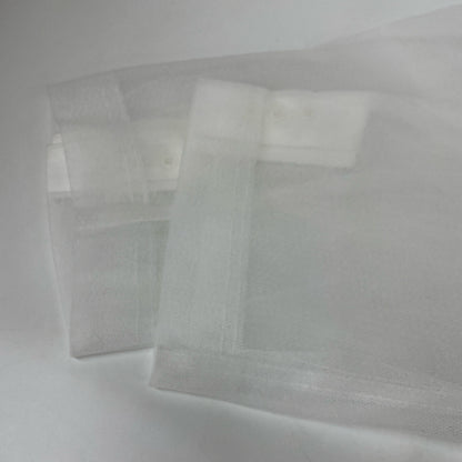 COMMEdesGARCONS HOMME PLUS コムデギャルソンオムプリュス 25SS 白 ﾅｲﾛﾝﾁｭｰﾙ ﾛﾝｸﾞﾀﾞﾌﾞﾙｼﾞｬｹｯﾄ ジャケット M