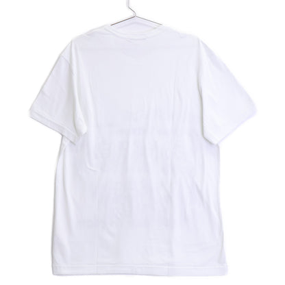 COMMEdesGARCONS コムデギャルソン 白 ｺｯﾄﾝ WEAR YOUR FREEDOM Tｼｬﾂ トップス L
