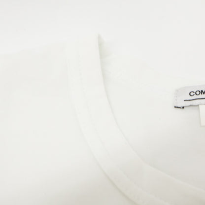 COMMEdesGARCONS コムデギャルソン 白 ｺｯﾄﾝ WEAR YOUR FREEDOM Tｼｬﾂ トップス L