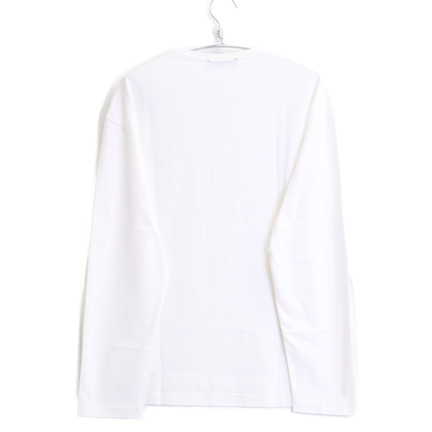 CABaN キャバン 白 ﾄﾞﾗｲｽﾋﾞﾝｺｯﾄﾝ 長袖ﾙｰｽﾞﾌｨｯﾄTｼｬﾂ トップス L