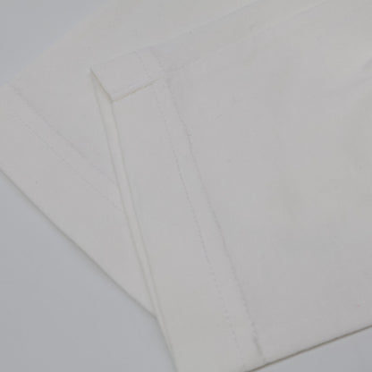 CABaN キャバン 白 ﾄﾞﾗｲｽﾋﾞﾝｺｯﾄﾝ 長袖ﾙｰｽﾞﾌｨｯﾄTｼｬﾂ トップス L