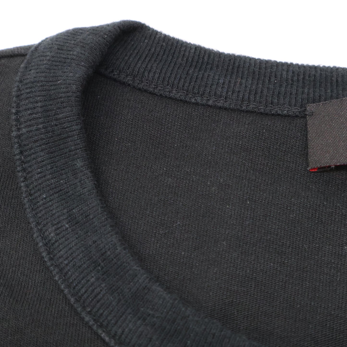 CABaN キャバン 黒 ﾄﾞﾗｲｽﾋﾞﾝｺｯﾄﾝ 長袖ﾙｰｽﾞﾌｨｯﾄTｼｬﾂ トップス L