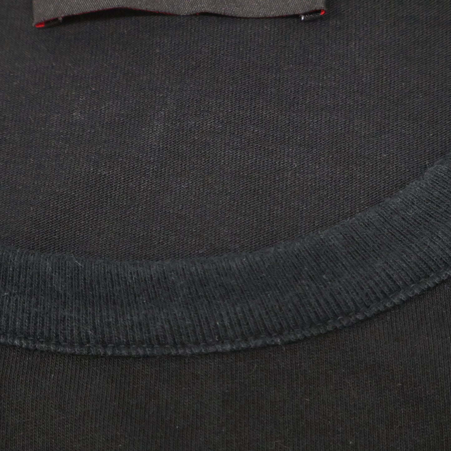 CABaN キャバン 黒 ﾄﾞﾗｲｽﾋﾞﾝｺｯﾄﾝ 長袖ﾙｰｽﾞﾌｨｯﾄTｼｬﾂ トップス L