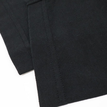 CABaN キャバン 黒 ﾄﾞﾗｲｽﾋﾞﾝｺｯﾄﾝ 長袖ﾙｰｽﾞﾌｨｯﾄTｼｬﾂ トップス L