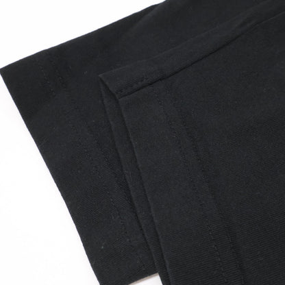 CABaN キャバン 黒 ﾄﾞﾗｲｽﾋﾞﾝｺｯﾄﾝ 長袖ﾙｰｽﾞﾌｨｯﾄTｼｬﾂ トップス L