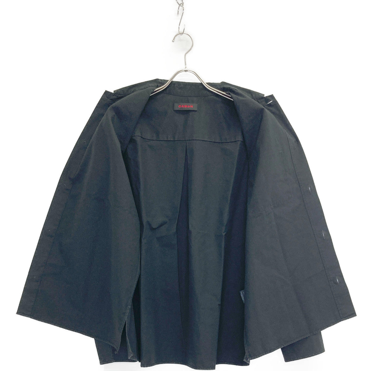 CABaN キャバン 黒 ｺｯﾄﾝｳｪｻﾞｰ ｼｬﾂ トップス M