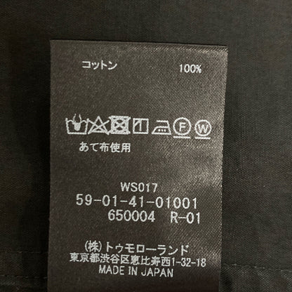 CABaN キャバン 黒 ｺｯﾄﾝｳｪｻﾞｰ ｼｬﾂ トップス M