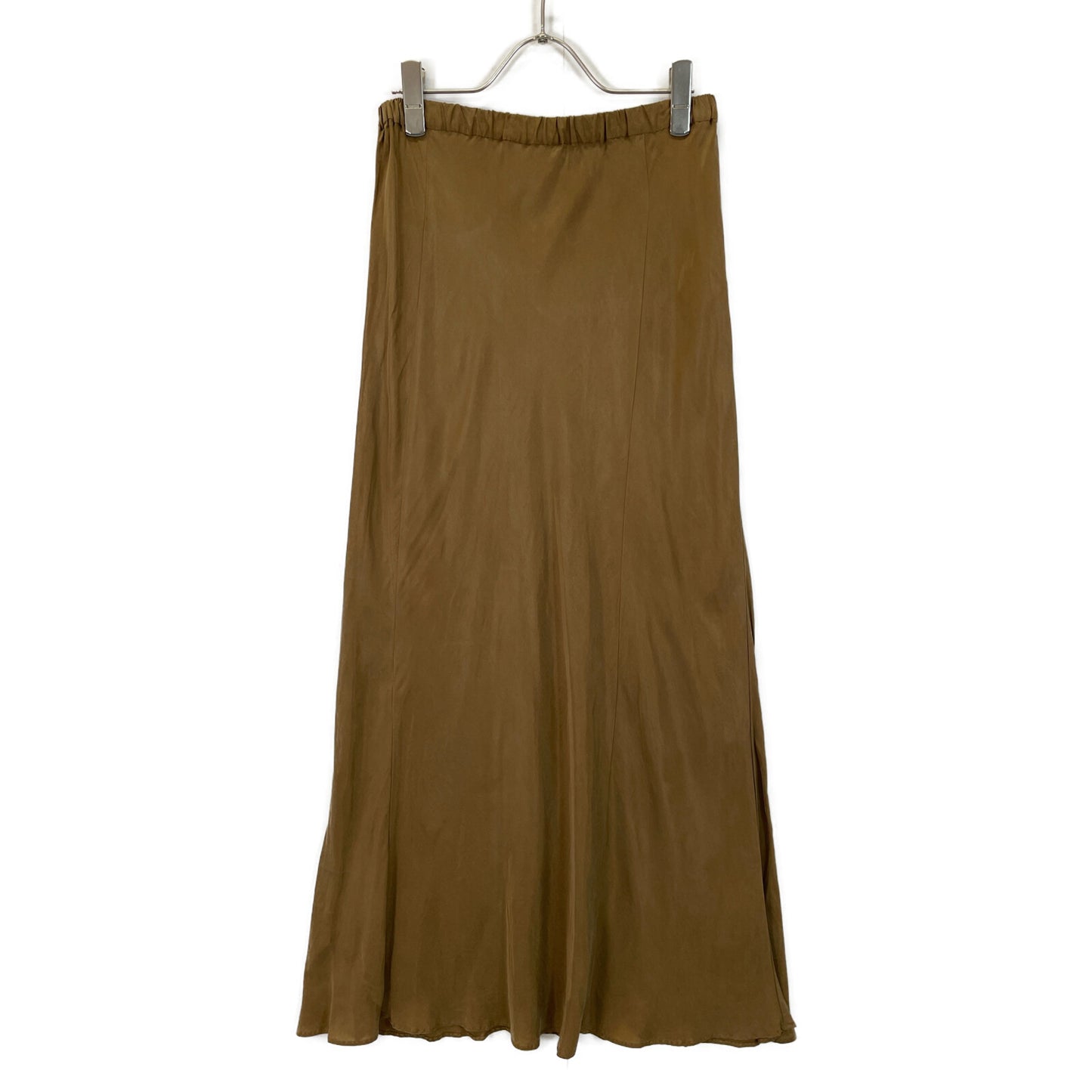 AP STUDIO エーピーストゥディオ 22年製 ブラウン フィブリルキュプラ スカート スカート 38