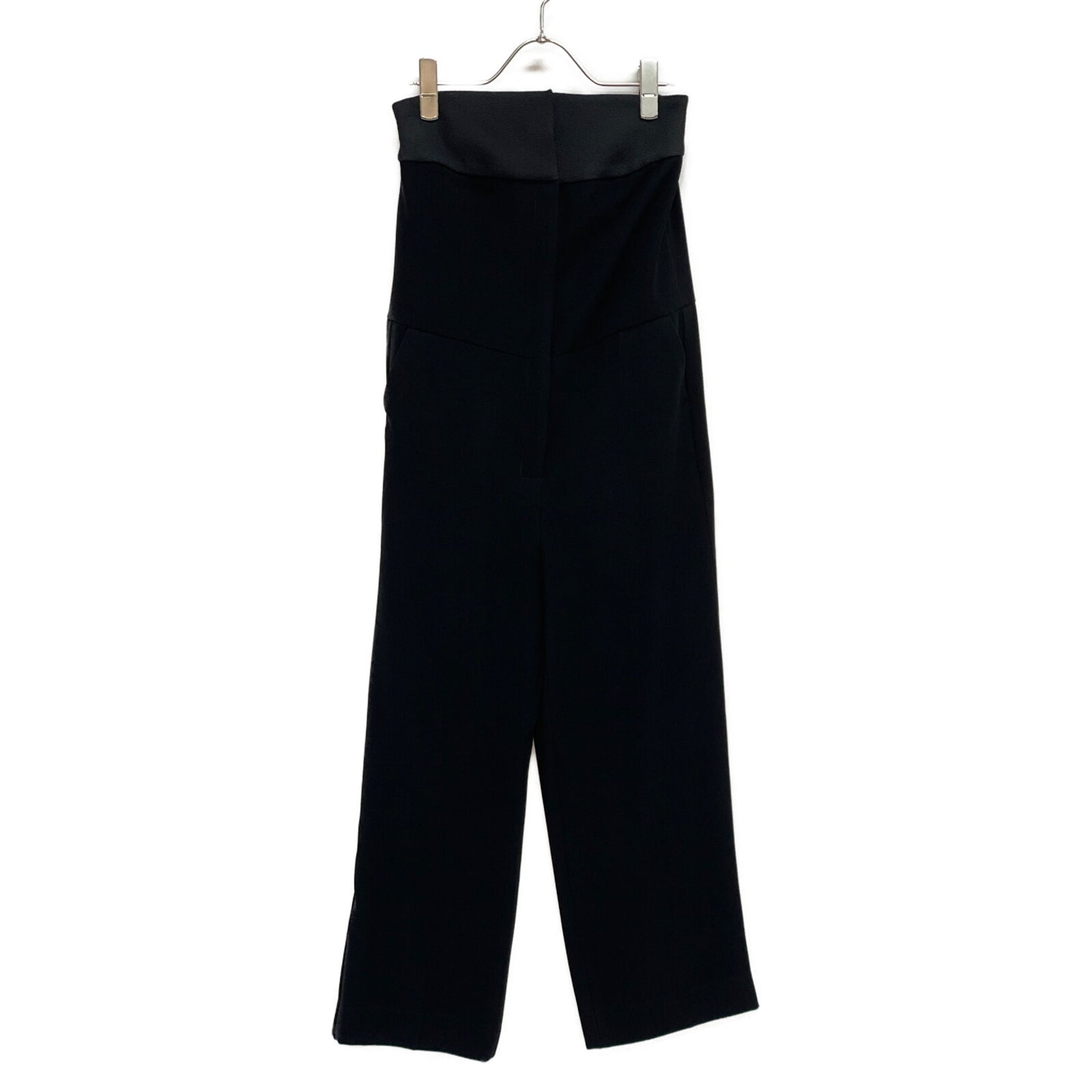 YOKOCHAN ヨーコチャン YCLP-516-020 ﾌﾞﾗｯｸ ﾊｲｳｴｽﾄﾊﾟﾝﾂ ボトムス 36