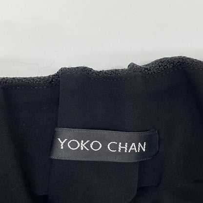 YOKOCHAN ヨーコチャン YCLP-516-020 ﾌﾞﾗｯｸ ﾊｲｳｴｽﾄﾊﾟﾝﾂ ボトムス 36