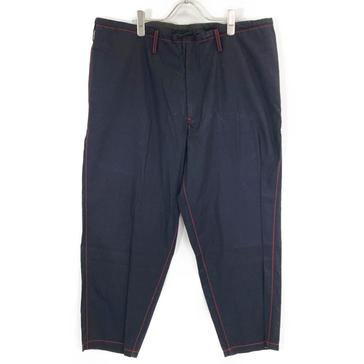Y's ワイズ YE-P71-058 ﾌﾞﾗｯｸ COTTON BROADCLOTH DRAWSTRING PANTS ボトムス 2