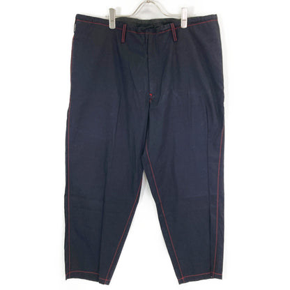 Y's ワイズ YE-P71-058 ﾌﾞﾗｯｸ COTTON BROADCLOTH DRAWSTRING PANTS ボトムス 2