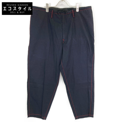Y's ワイズ YE-P71-058 ﾌﾞﾗｯｸ COTTON BROADCLOTH DRAWSTRING PANTS ボトムス 2