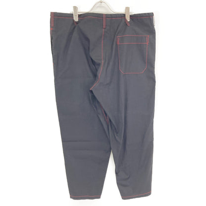 Y's ワイズ YE-P71-058 ﾌﾞﾗｯｸ COTTON BROADCLOTH DRAWSTRING PANTS ボトムス 2
