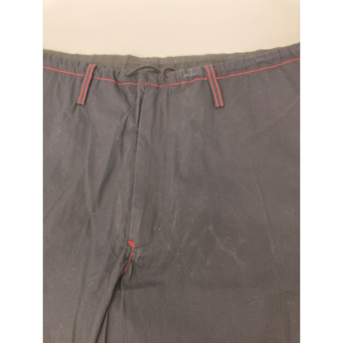 Y's ワイズ YE-P71-058 ﾌﾞﾗｯｸ COTTON BROADCLOTH DRAWSTRING PANTS ボトムス 2