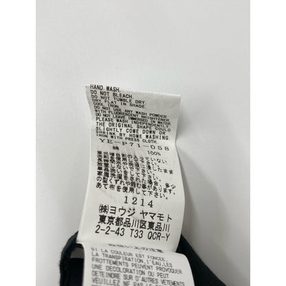 Y's ワイズ YE-P71-058 ﾌﾞﾗｯｸ COTTON BROADCLOTH DRAWSTRING PANTS ボトムス 2