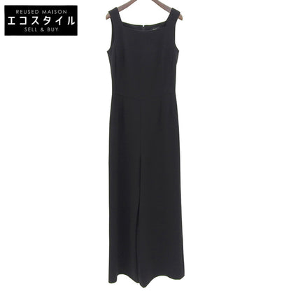 Theory セオリー 美品 トリアセテート×ポリエステル オールインワン レディース ブラック 0 23SS ワンピース 0