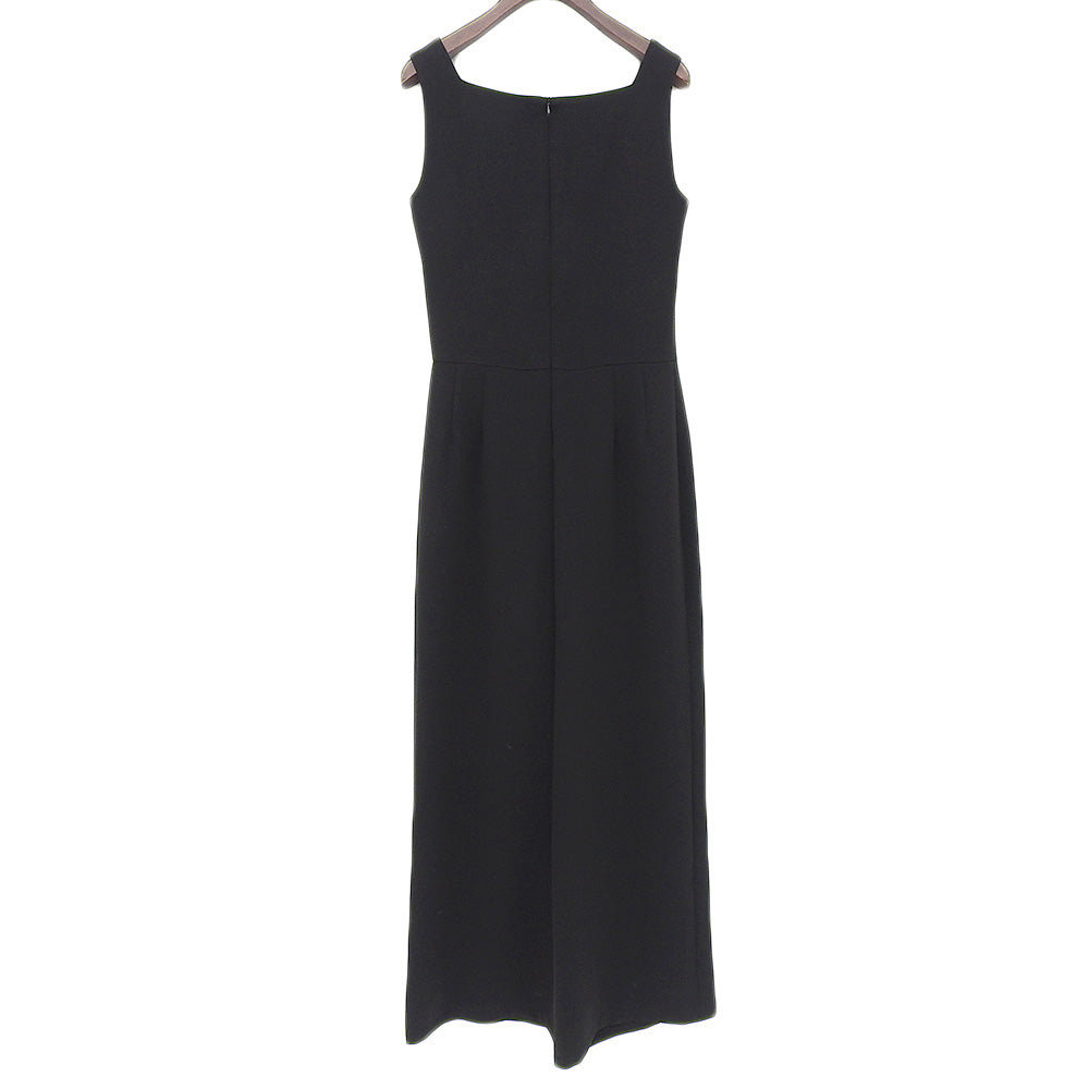Theory セオリー 美品 トリアセテート×ポリエステル オールインワン レディース ブラック 0 23SS ワンピース 0