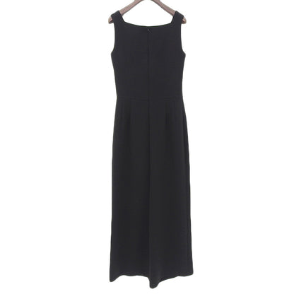 Theory セオリー 美品 トリアセテート×ポリエステル オールインワン レディース ブラック 0 23SS ワンピース 0