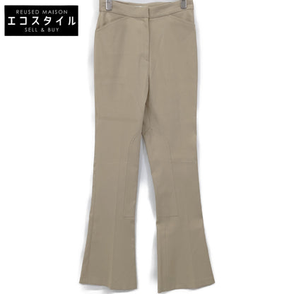 CLANE クラネ 12110-7022 ﾍﾞｰｼﾞｭ ﾀｲﾄﾚｯｸﾞ ﾌﾞｰﾂﾊﾟﾝﾂ ボトムス 1