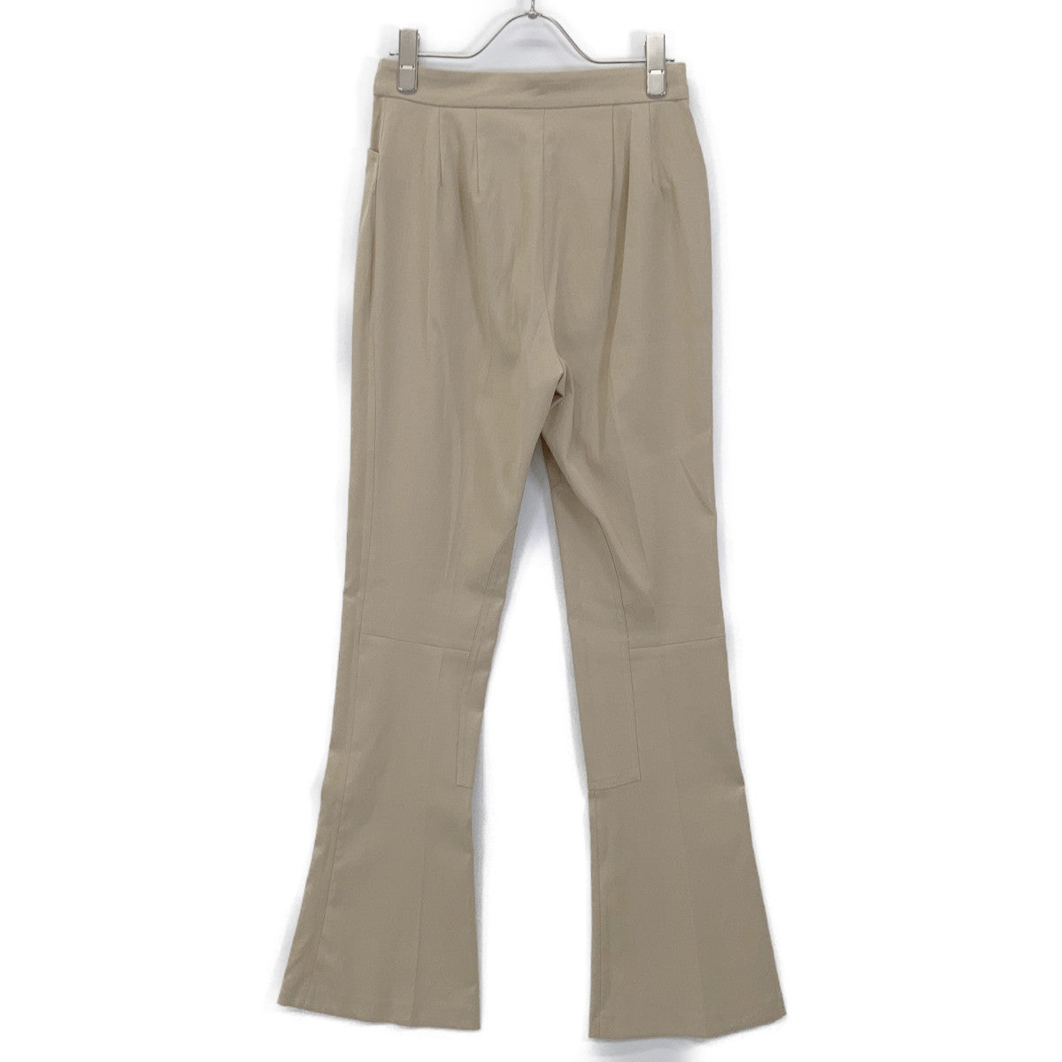 CLANE クラネ 12110-7022 ﾍﾞｰｼﾞｭ ﾀｲﾄﾚｯｸﾞ ﾌﾞｰﾂﾊﾟﾝﾂ ボトムス 1