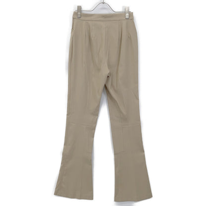 CLANE クラネ 12110-7022 ﾍﾞｰｼﾞｭ ﾀｲﾄﾚｯｸﾞ ﾌﾞｰﾂﾊﾟﾝﾂ ボトムス 1