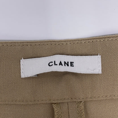 CLANE クラネ 12110-7022 ﾍﾞｰｼﾞｭ ﾀｲﾄﾚｯｸﾞ ﾌﾞｰﾂﾊﾟﾝﾂ ボトムス 1