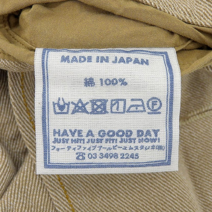 45R フォーティファイブ アール 45R フォーティファイブ アール 撚杢カルゼの908みゆきジャケット メンズ レディース ベージュ 1 80310091 ジャケット 1