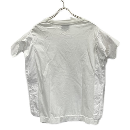 3.1 Phillip lim スリーワンフィリップリム 21SS E211-1696MJY ﾎﾜｲﾄ ｺｯﾄﾝ ﾗｯﾌﾙｽﾘｰﾌﾞ 半袖ｶｯﾄｿｰ トップス L