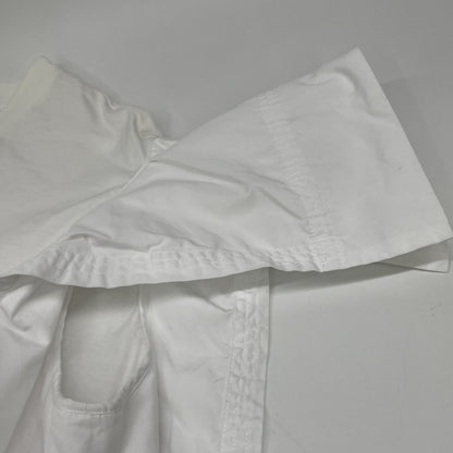 3.1 Phillip lim スリーワンフィリップリム 21SS E211-1696MJY ﾎﾜｲﾄ ｺｯﾄﾝ ﾗｯﾌﾙｽﾘｰﾌﾞ 半袖ｶｯﾄｿｰ トップス L