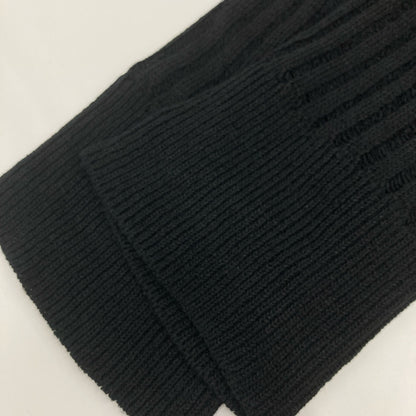 Deuxieme Classe ドゥーズィエムクラス 23年製 ﾌﾞﾗｯｸ ｼﾙｸﾘﾈﾝ ｼｱｰﾌﾟﾙｵｰﾊﾞｰﾆｯﾄ トップス 表記なし