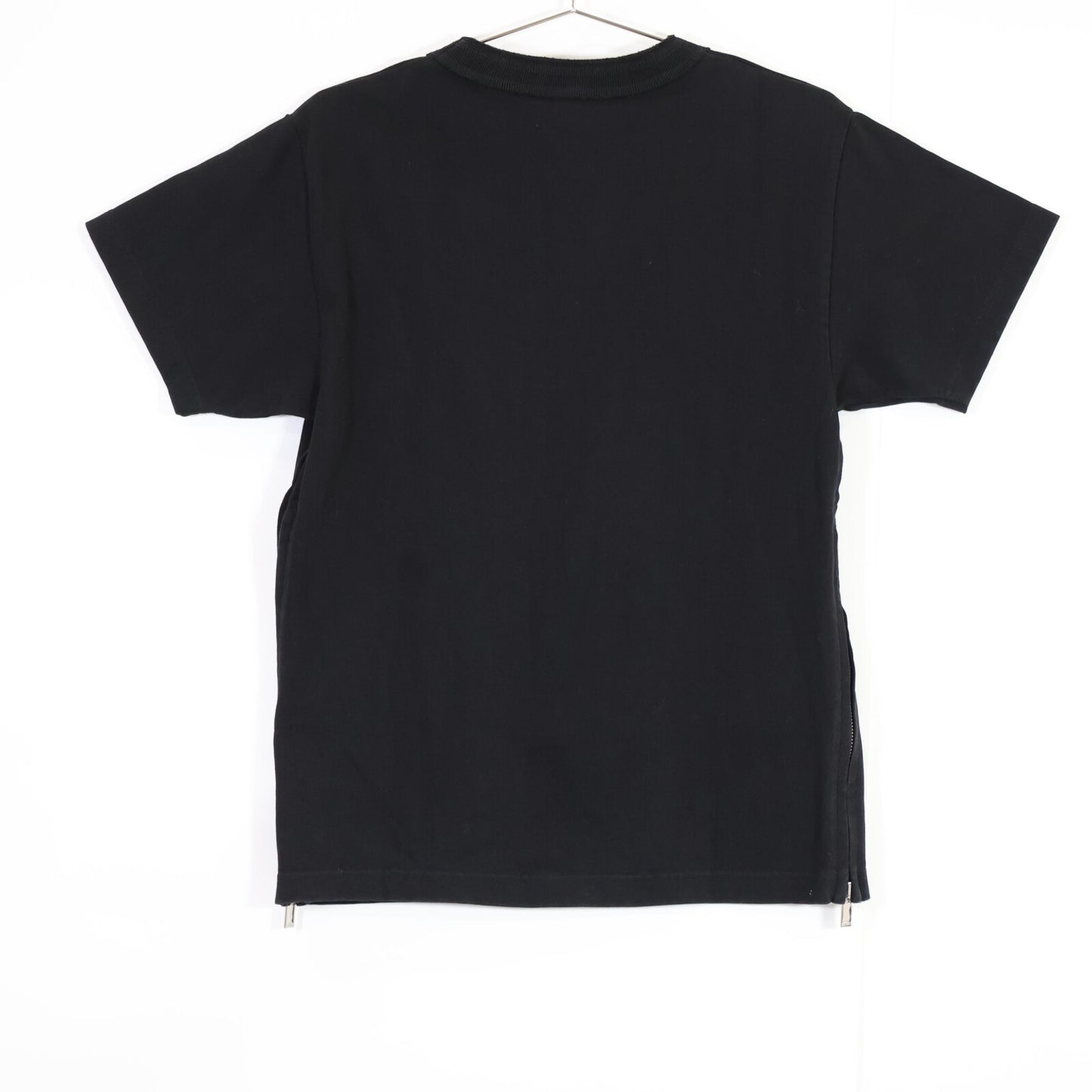 A.P.C. アーペーセー ｘSACAIサカイ【美品/21年製】21E2-COEQW-M26978 サイドジップ ロゴ スウェットTシャツ/ トップス XXS