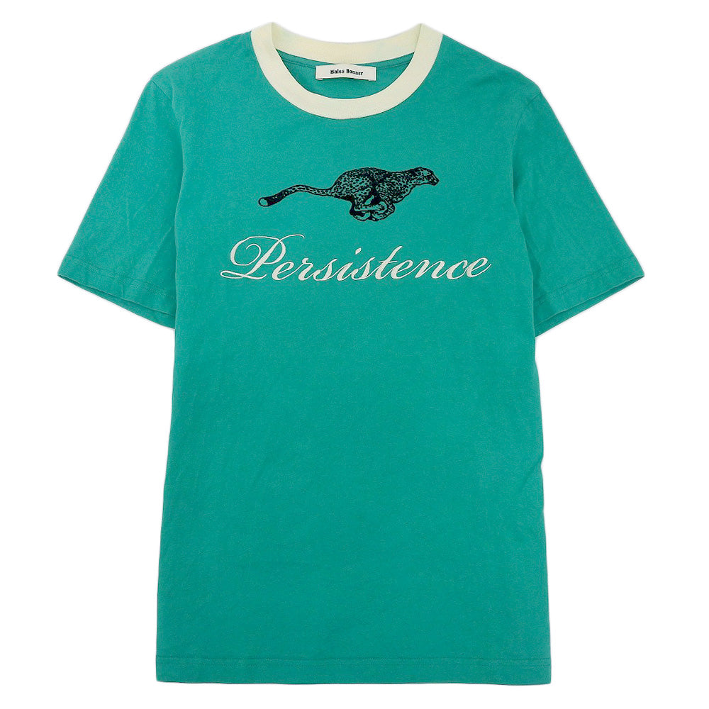 wales bonner ウェールズボナー WALES BONNER ウェールズボナー コットン RESILIENCE T-SHIRT トップス レディース XS グリーン 24SS トップス XS