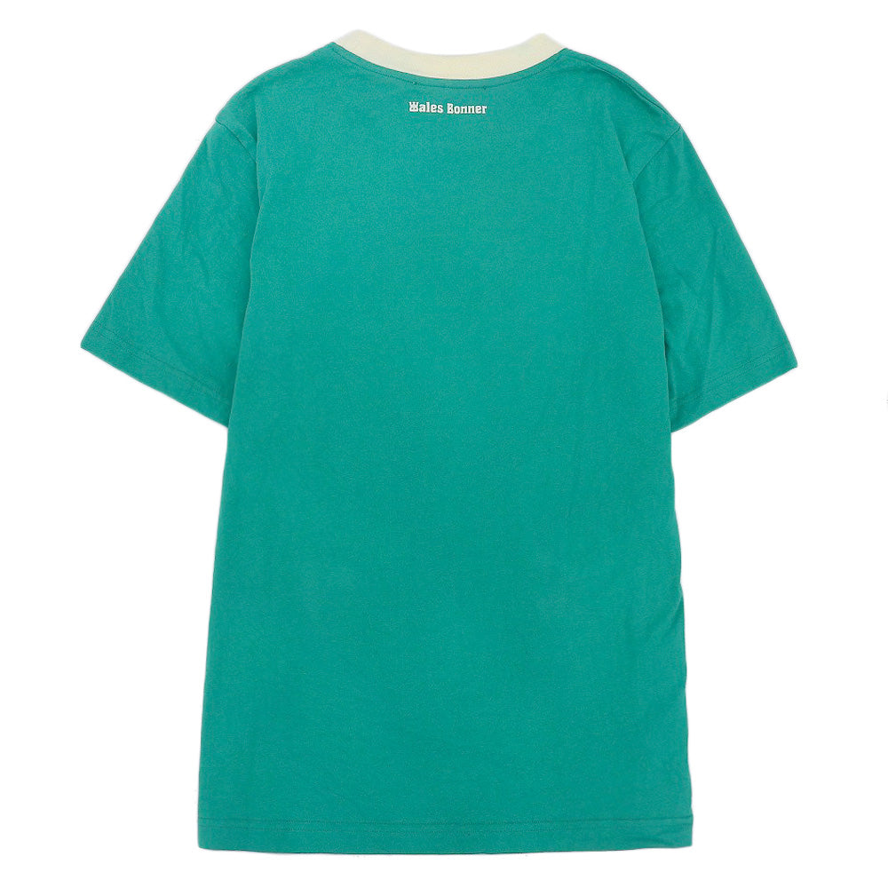 wales bonner ウェールズボナー WALES BONNER ウェールズボナー コットン RESILIENCE T-SHIRT トップス レディース XS グリーン 24SS トップス XS