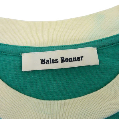 wales bonner ウェールズボナー WALES BONNER ウェールズボナー コットン RESILIENCE T-SHIRT トップス レディース XS グリーン 24SS トップス XS