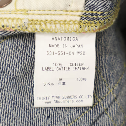 ANATOMICA アナトミカ ｲﾝﾃﾞｨｺﾞ 618MARILYN2 ﾃﾞﾆﾑﾊﾟﾝﾂ ボトムス 27