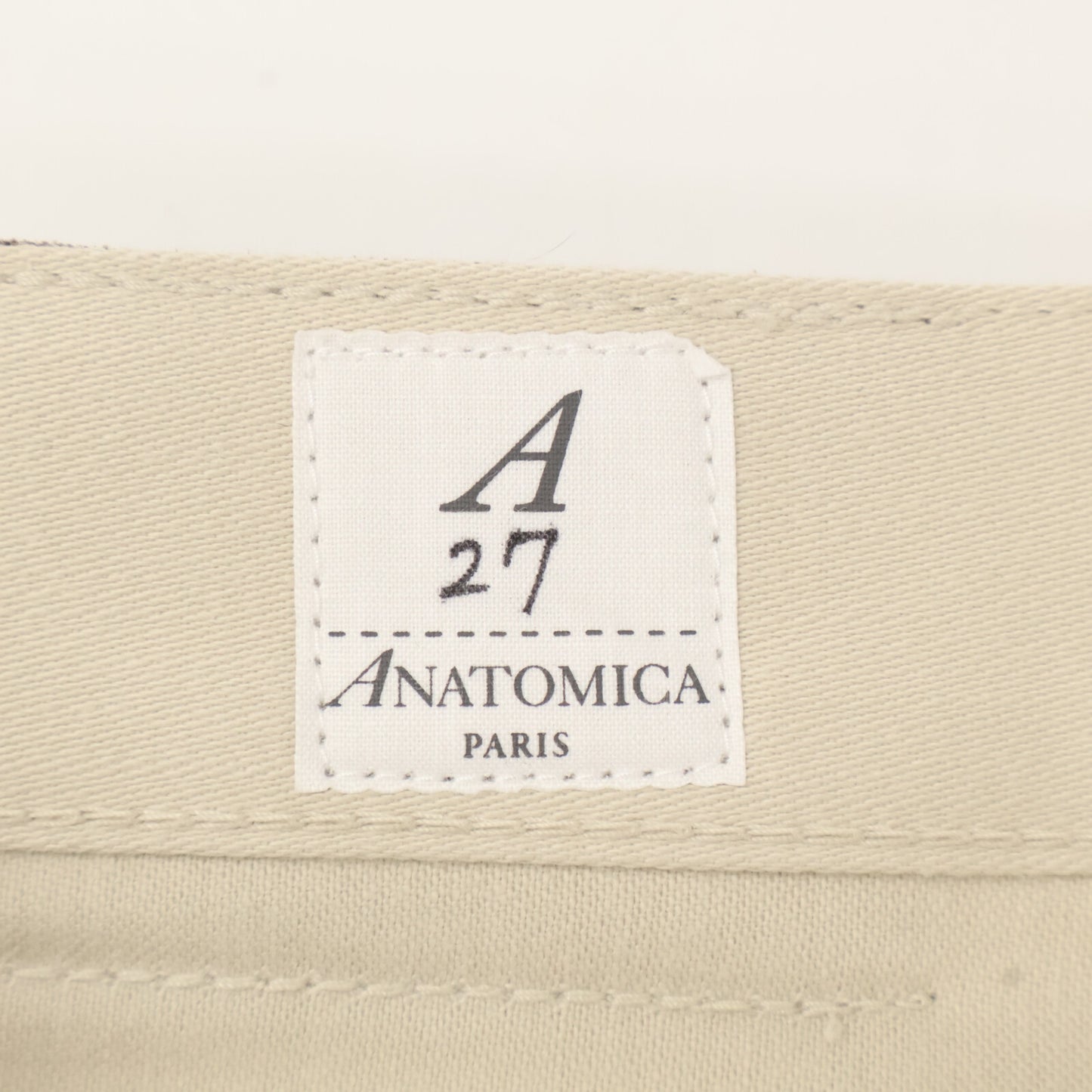 ANATOMICA アナトミカ ﾍﾞｰｼﾞｭ 618 MARILYN2 SATEEN ﾁﾉﾊﾟﾝﾂ ボトムス 27