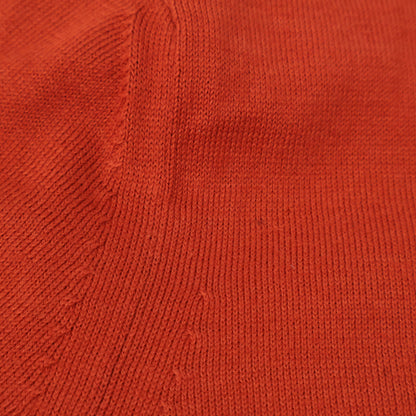 ADEAM アディアム 41028 ﾚｯﾄﾞﾌﾞﾗｳﾝ ｺｯﾄﾝ ﾎﾞﾀﾝﾆｯﾄｶｰﾃﾞｨｶﾞﾝ トップス 0