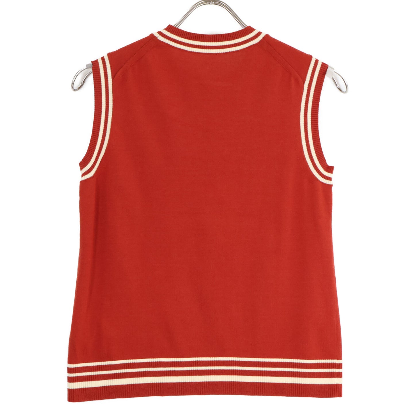 ADEAM アディアム 41029 ボーダー切り替え ニットベスト ベスト 0