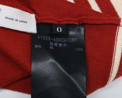 ADEAM アディアム 41029 ボーダー切り替え ニットベスト ベスト 0