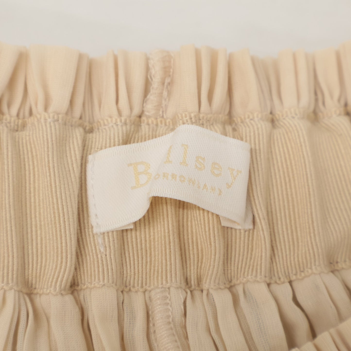 BALLSEY ボールジー 23SS ﾗｲﾄﾍﾞｰｼﾞｭ ﾊｲﾌﾞﾘｯﾄﾞﾐﾆｽﾗﾌﾞ ﾌﾟﾘｰﾂﾛﾝｸﾞｽｶｰﾄ スカート 36