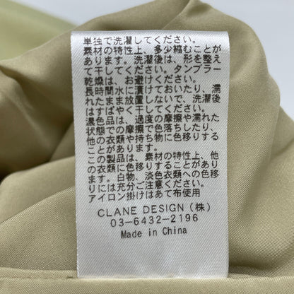 CLANE クラネ 23AW STAND COLLAR LOOSE ALL IN ONE オーバーオール　オールインワン 0