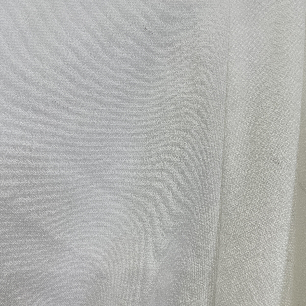 UN3D アンスリード ﾎﾜｲﾄ ﾎﾟﾘｴｽﾃﾙ ｷﾞｬｻﾞｰｼｮｰﾄｸﾛｯﾌﾟﾄﾞﾌﾞﾗｳｽ トップス F