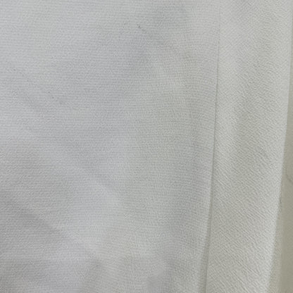 UN3D アンスリード ﾎﾜｲﾄ ﾎﾟﾘｴｽﾃﾙ ｷﾞｬｻﾞｰｼｮｰﾄｸﾛｯﾌﾟﾄﾞﾌﾞﾗｳｽ トップス F