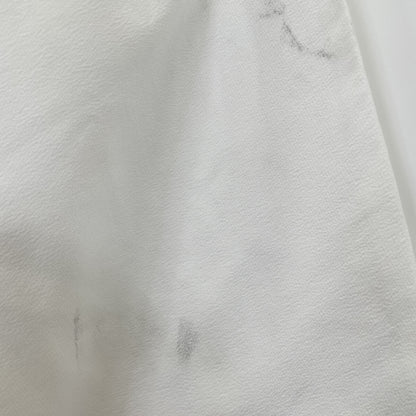 UN3D アンスリード ﾎﾜｲﾄ ﾎﾟﾘｴｽﾃﾙ ｷﾞｬｻﾞｰｼｮｰﾄｸﾛｯﾌﾟﾄﾞﾌﾞﾗｳｽ トップス F