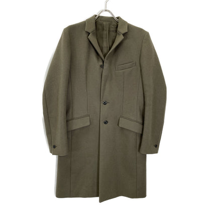 ATTACHMENT アタッチメント 【STUDIOS別注】ブラウンカーキ カシミヤ混 チェスターコート コート 2