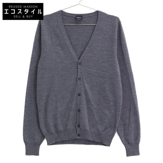 BAFY バフィー ｸﾞﾚｰ ｳｰﾙ ﾎﾞﾀﾝﾆｯﾄｶｰﾃﾞｨｶﾞﾝ トップス 48