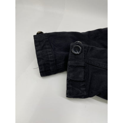 YVES SALOMON イヴサロモン 【HOMME】7WHM15891CV1W ブラック ラビットファー モッズコート コート 44