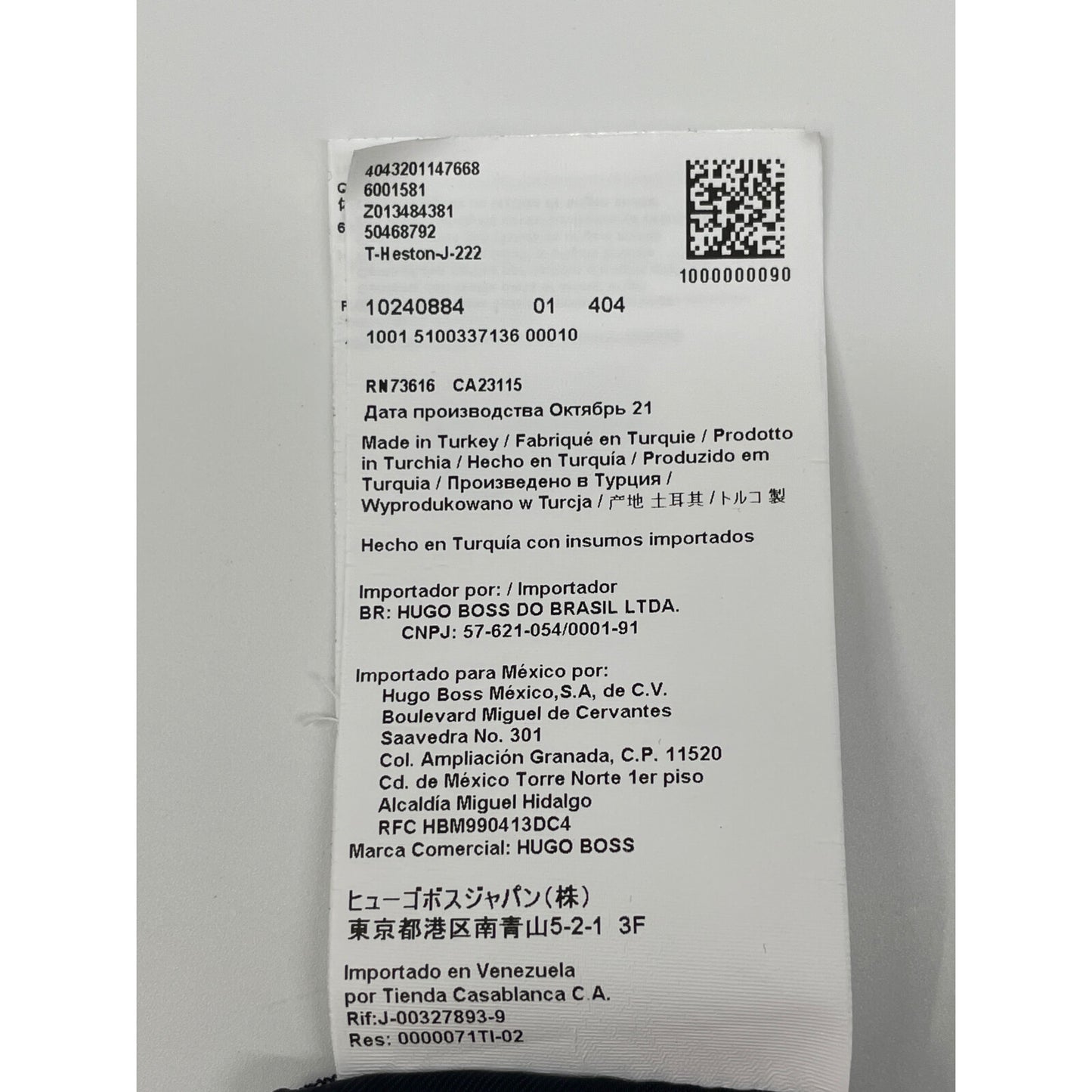 BOSS ボス ﾎﾜｲﾄ×ﾈｲﾋﾞｰ ｺｯﾄﾝﾘﾈﾝ ｲﾀﾘｱﾝｼﾞｬｰｼﾞｰｼﾞｬｹｯﾄ ジャケット 48