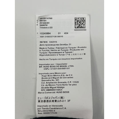 BOSS ボス ﾎﾜｲﾄ×ﾈｲﾋﾞｰ ｺｯﾄﾝﾘﾈﾝ ｲﾀﾘｱﾝｼﾞｬｰｼﾞｰｼﾞｬｹｯﾄ ジャケット 48